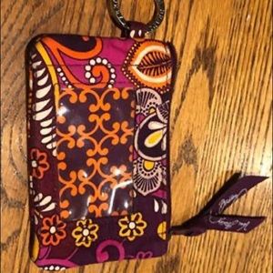 Vera Bradley keychain cardholder